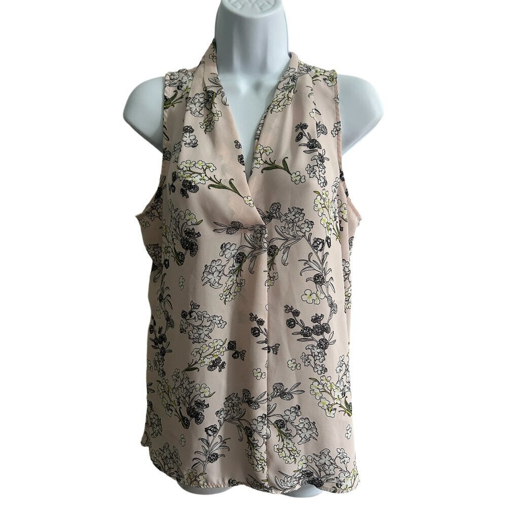 ✨3 for $18✨ Women’s Flowy Dressy Floral V-Neck Tank
